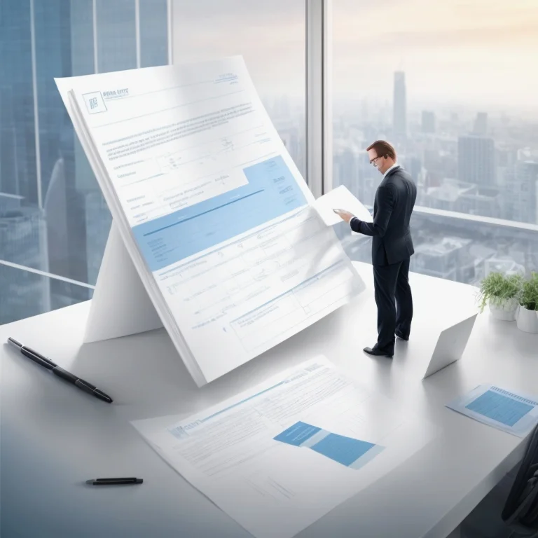 Illustration of Deedflow guiding property paperwork steps