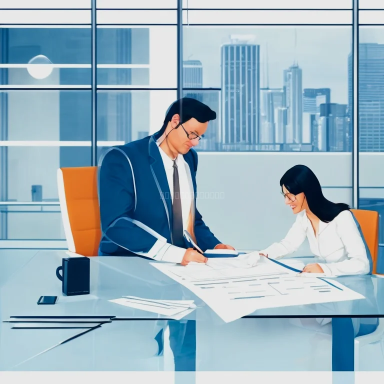 Team reviewing property documents